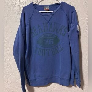 JUNK FOOD SEATTLE SEAHAWKS FOOTBALL RAGLAN CREW FLEECE
Size XL